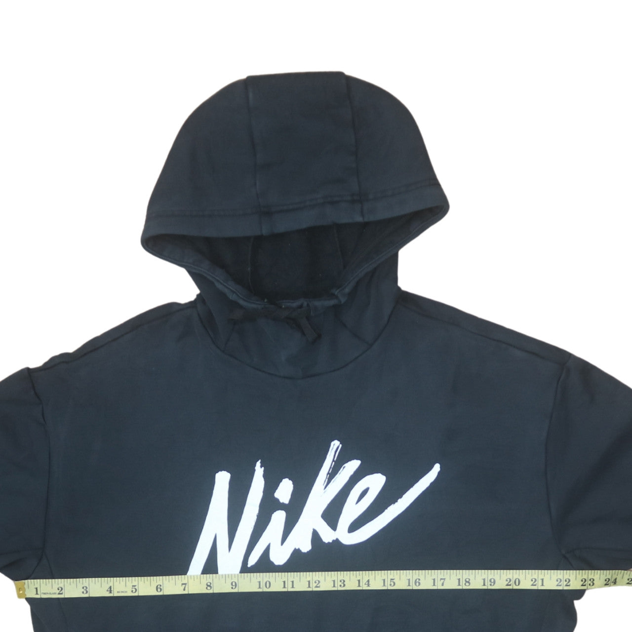 Nike Women's Black Pullover Hoodie M Graphic Logo Athletic