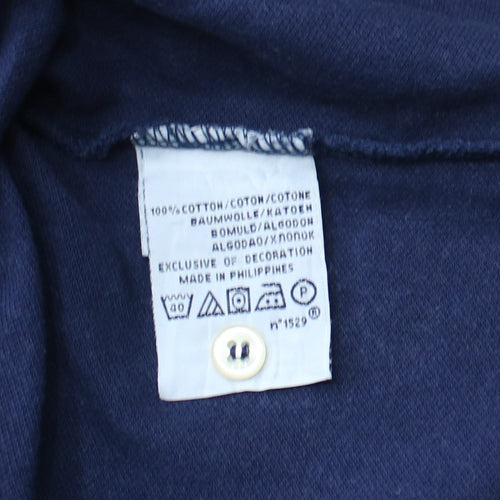 Ralph Lauren Men's Blue Slim Fit Cotton Polo Shirt Size S
