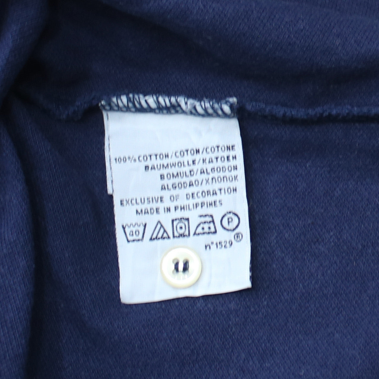 Ralph Lauren Men's Blue Slim Fit Cotton Polo Shirt Size S