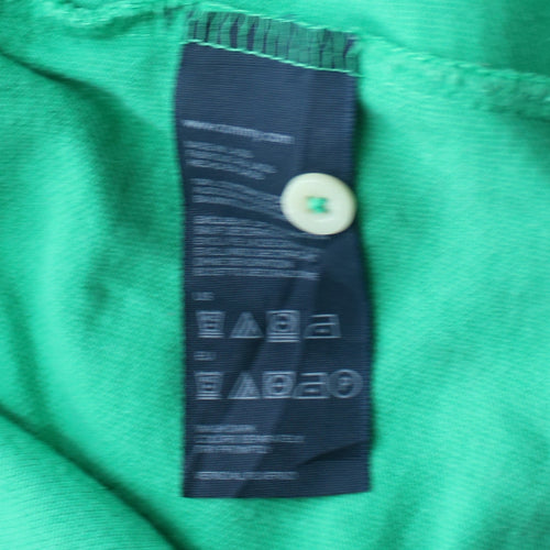 Tommy Hilfiger Men's Green Slim Fit Cotton Polo Shirt XL