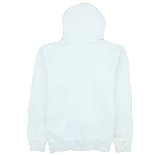 Fila Men's White Full Zip Hoodie M Sportswear Cotton Blend