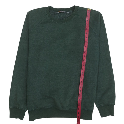 Carhartt Men's Green Crew Neck Pullover Sweatshirt Size M