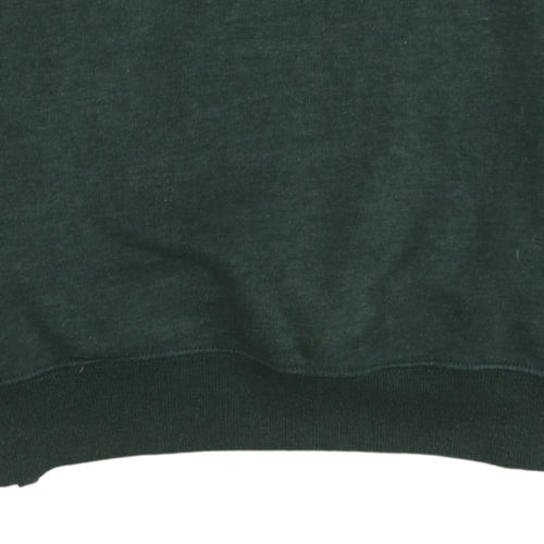Carhartt Men's Green Crew Neck Pullover Sweatshirt Size M