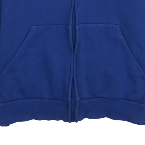 Puma Men's Blue Full Zip Hoodie M Sports Fleece Sweatshirt