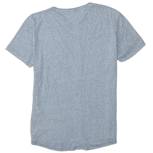 Tommy Jeans Men's Grey Regular Fit Crew Neck Short Sleeve T-Shirt M