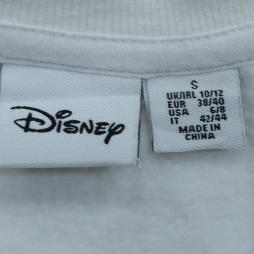 Disney Primark Women's White Winnie the Pooh Sweatshirt Size S 10/12 Crew Neck