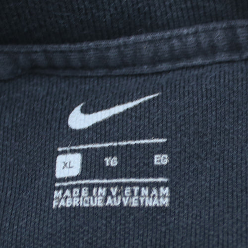 Nike Men's Black Short Sleeve Collared Polo Shirt XL