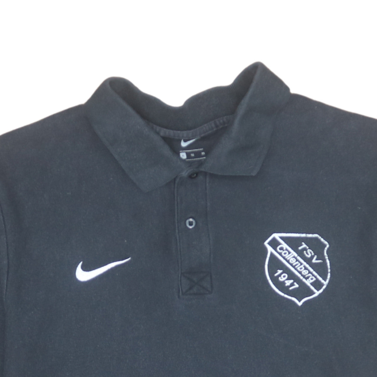 Nike Men's Black Short Sleeve Collared Polo Shirt XL