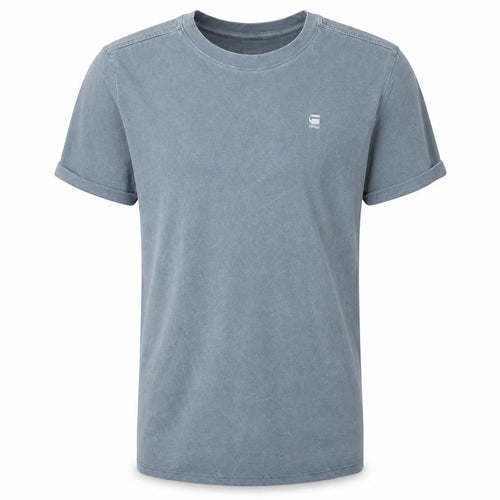G-Star RAW Men's Grey Crew Neck Cotton T-Shirt Size S