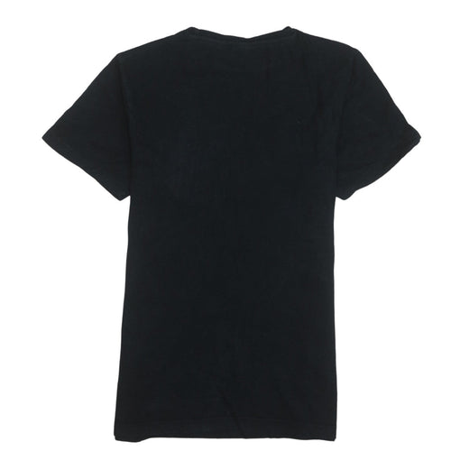 Ellesse Men's Black Short Sleeve Crew Neck Logo T-Shirt Size S