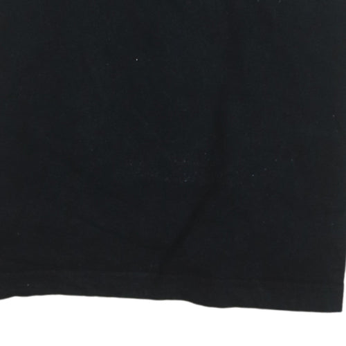 Ellesse Men's Black Short Sleeve Crew Neck Logo T-Shirt Size S