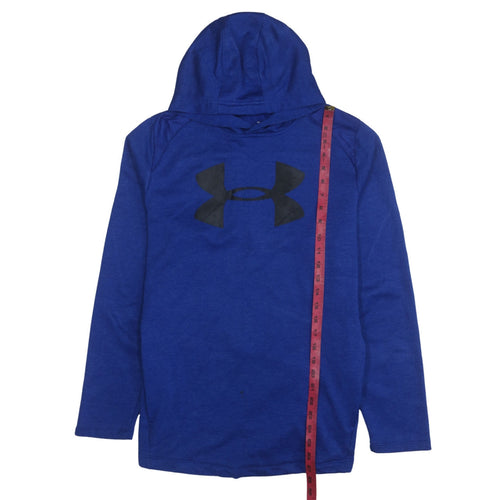 Under Armour Men's Blue Pullover Hoodie Size M Sportswear