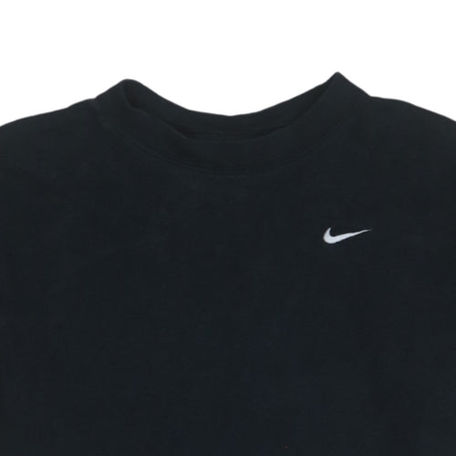 Nike Men's Black XS Cotton Crew Neck T-Shirt