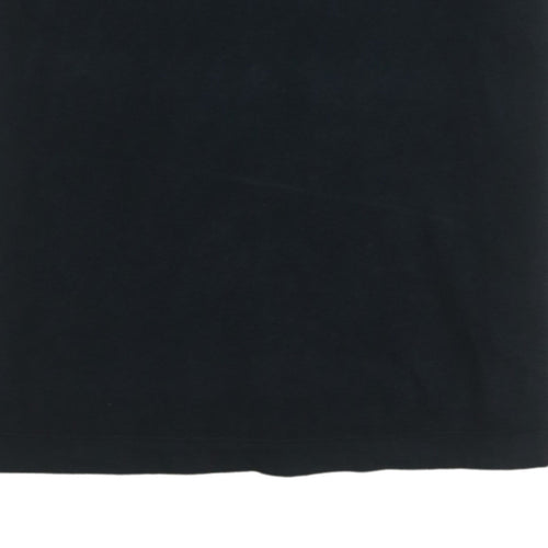 Nike Men's Black XS Cotton Crew Neck T-Shirt
