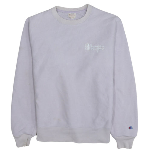 Champion Women’s Lilac Reverse Weave Sweatshirt Medium Cotton Blend