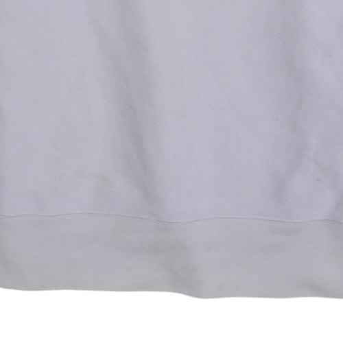 Champion Women’s Lilac Reverse Weave Sweatshirt Medium Cotton Blend