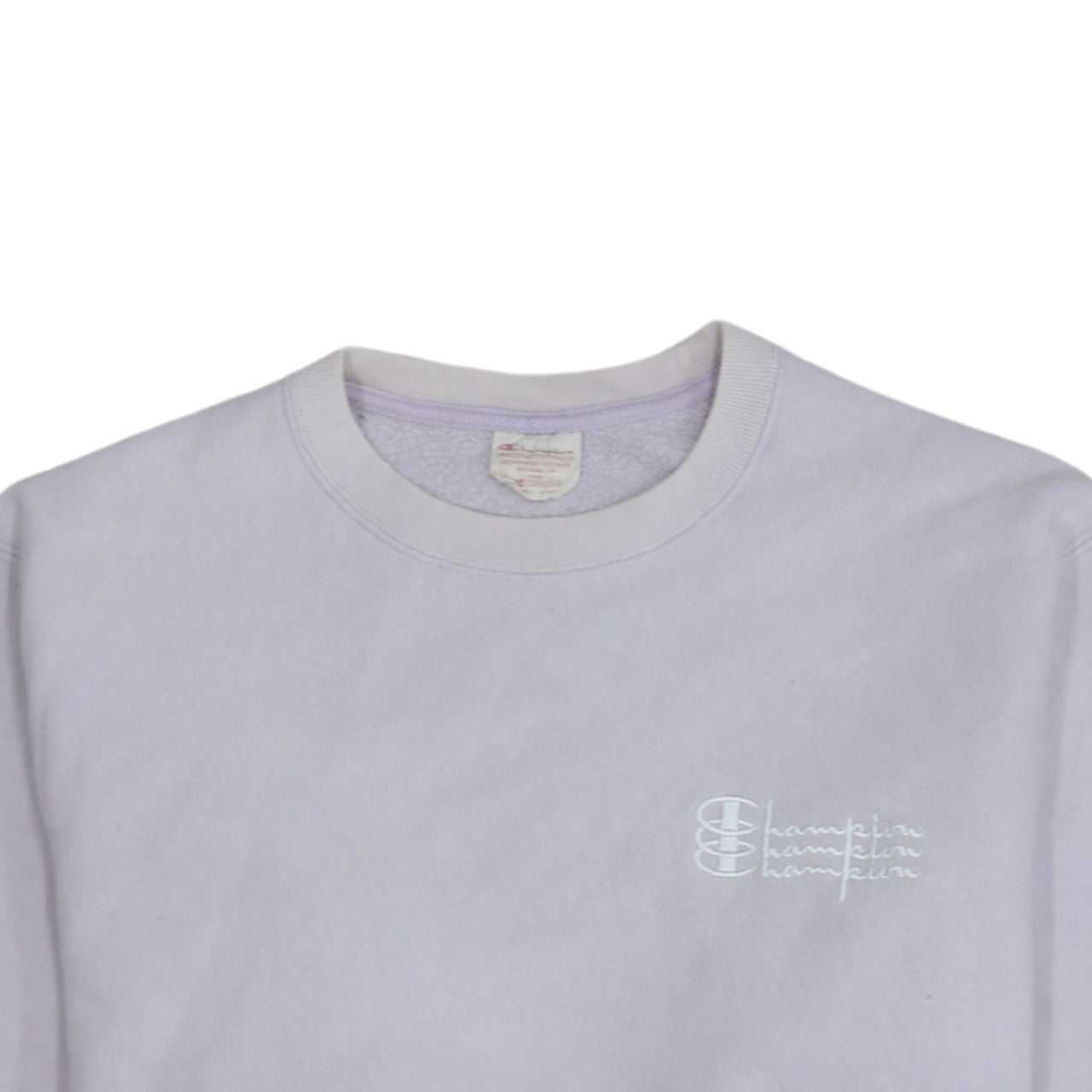 Champion Women’s Lilac Reverse Weave Sweatshirt Medium Cotton Blend