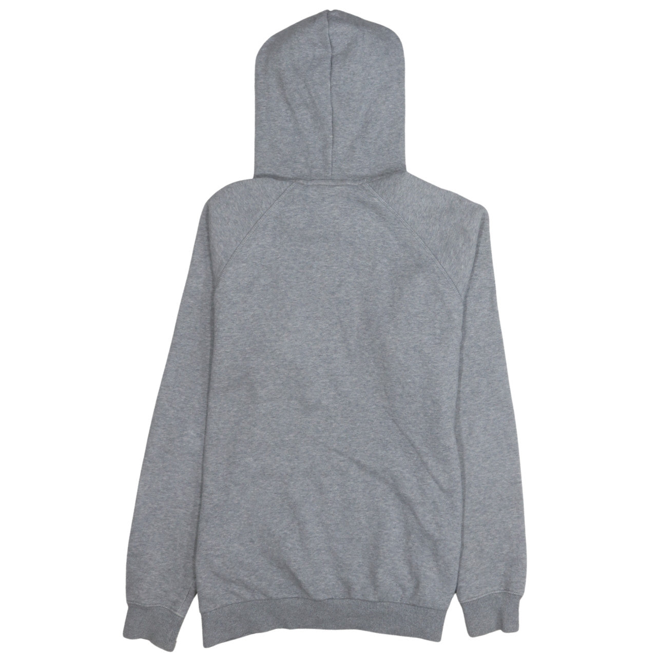 Adidas Mens Grey Pullover Hoodie Small Regular Fit Logo Fleece