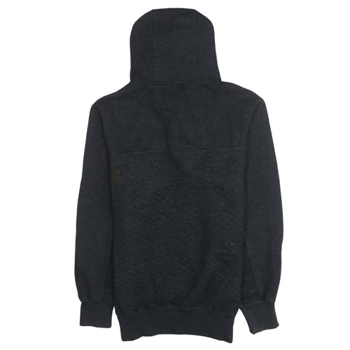 Nike Men's Black Pullover Hoodie Size L Logo Knit Sweatshirt