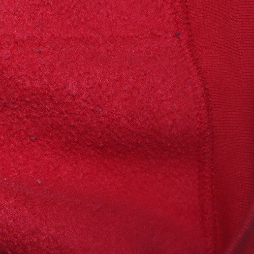 Avirex USA Men's Red Medium Crew Neck Fleece Sweatshirt