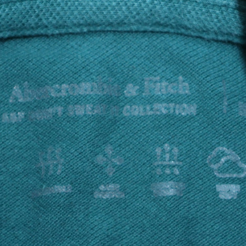 Abercrombie & Fitch Men's Teal Short Sleeve Polo Size M Classic Fit