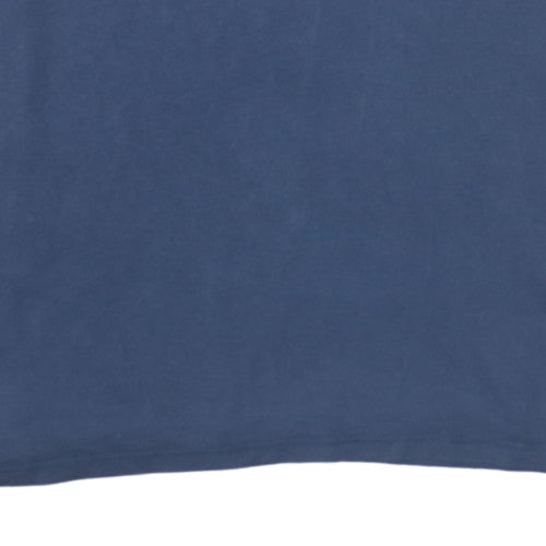 Tommy Jeans Men's Navy Blue Cotton Crew Neck T-Shirt Size L