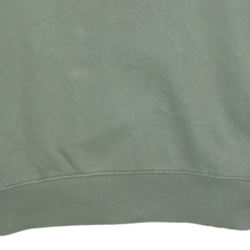 Napapijri Men’s Green Pullover Hoodie Fleece Lined M Excellent