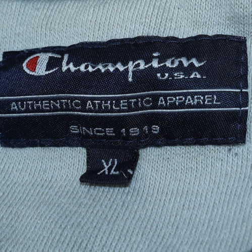 Champion Men's Blue XL Crew Neck Pullover Sweatshirt