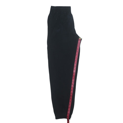 Calvin Klein Men’s Black Sweatpants S Regular Fit Elastic Waist Fleece