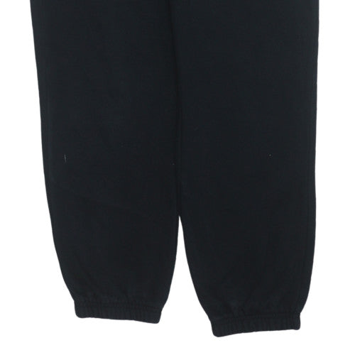 Calvin Klein Men’s Black Sweatpants S Regular Fit Elastic Waist Fleece