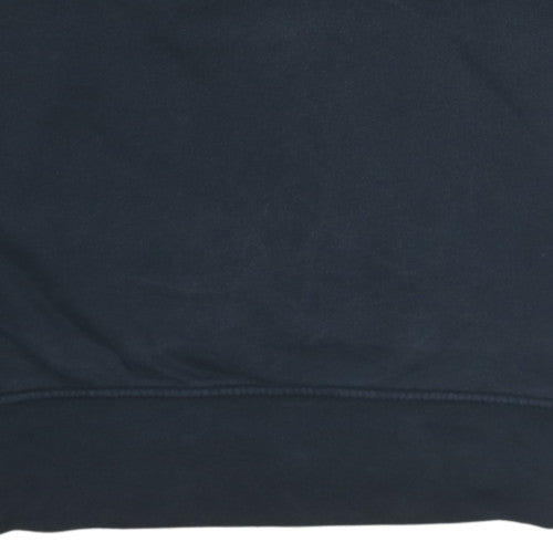 Adidas Womens Black Crew Neck Long Sleeve Sweatshirt Size 8