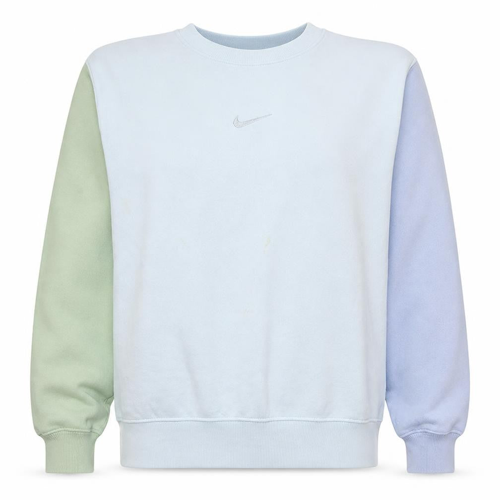 Front view of Nike Women's Multicoloured Sweatshirt Small Colourblock Pullover