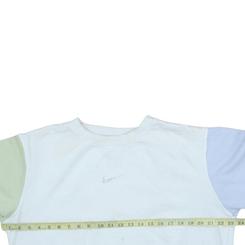 Nike Women's Multicoloured Sweatshirt Small Colourblock Pullover