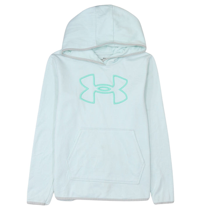 Under Armour Women’s Light Blue Pullover Hoodie Small Loose Fit