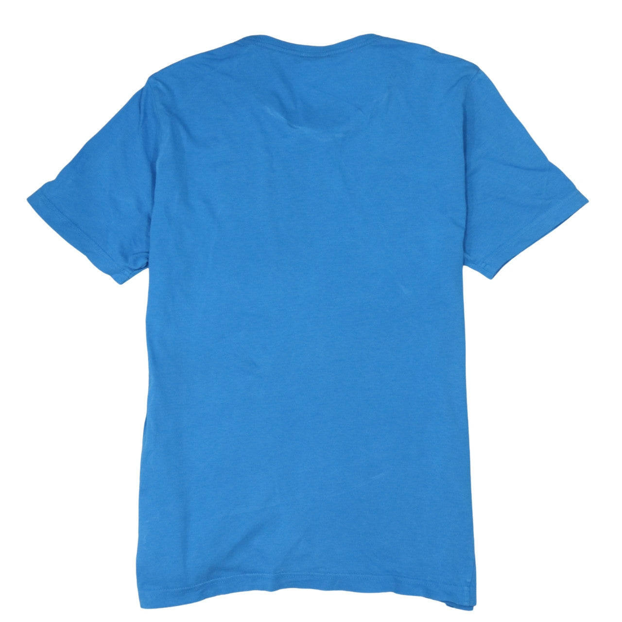 Puma Men's Blue Graphic Logo Cotton T-Shirt Size M