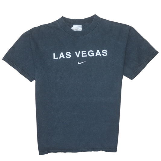 Nike Men’s Black Las Vegas Graphic Regular Fit Short Sleeve T-Shirt M