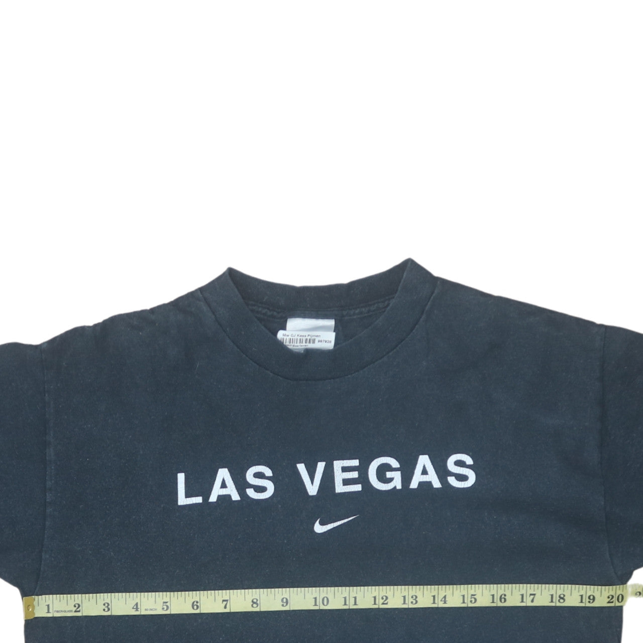 Nike Men’s Black Las Vegas Graphic Regular Fit Short Sleeve T-Shirt M