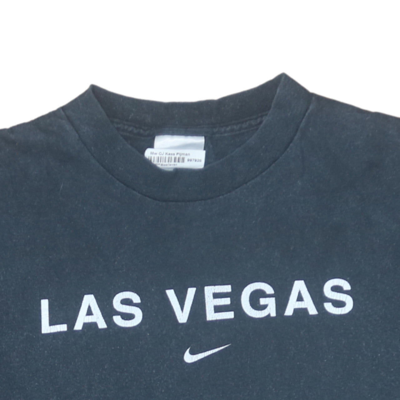 Nike Men’s Black Las Vegas Graphic Regular Fit Short Sleeve T-Shirt M