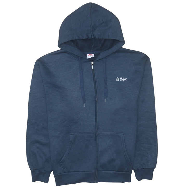Lee Cooper Men's Blue Full Zip Hoodie Size L Regular Fit