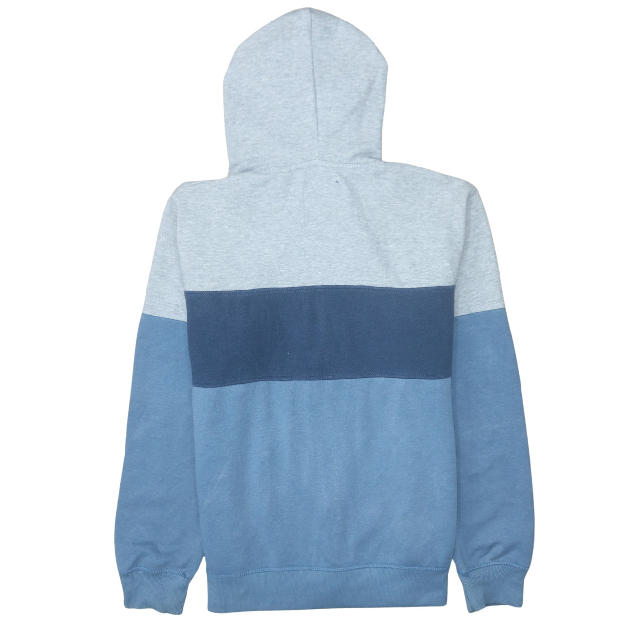 Lee Cooper Men’s Blue Full Zip Colour Block Hoodie Size L