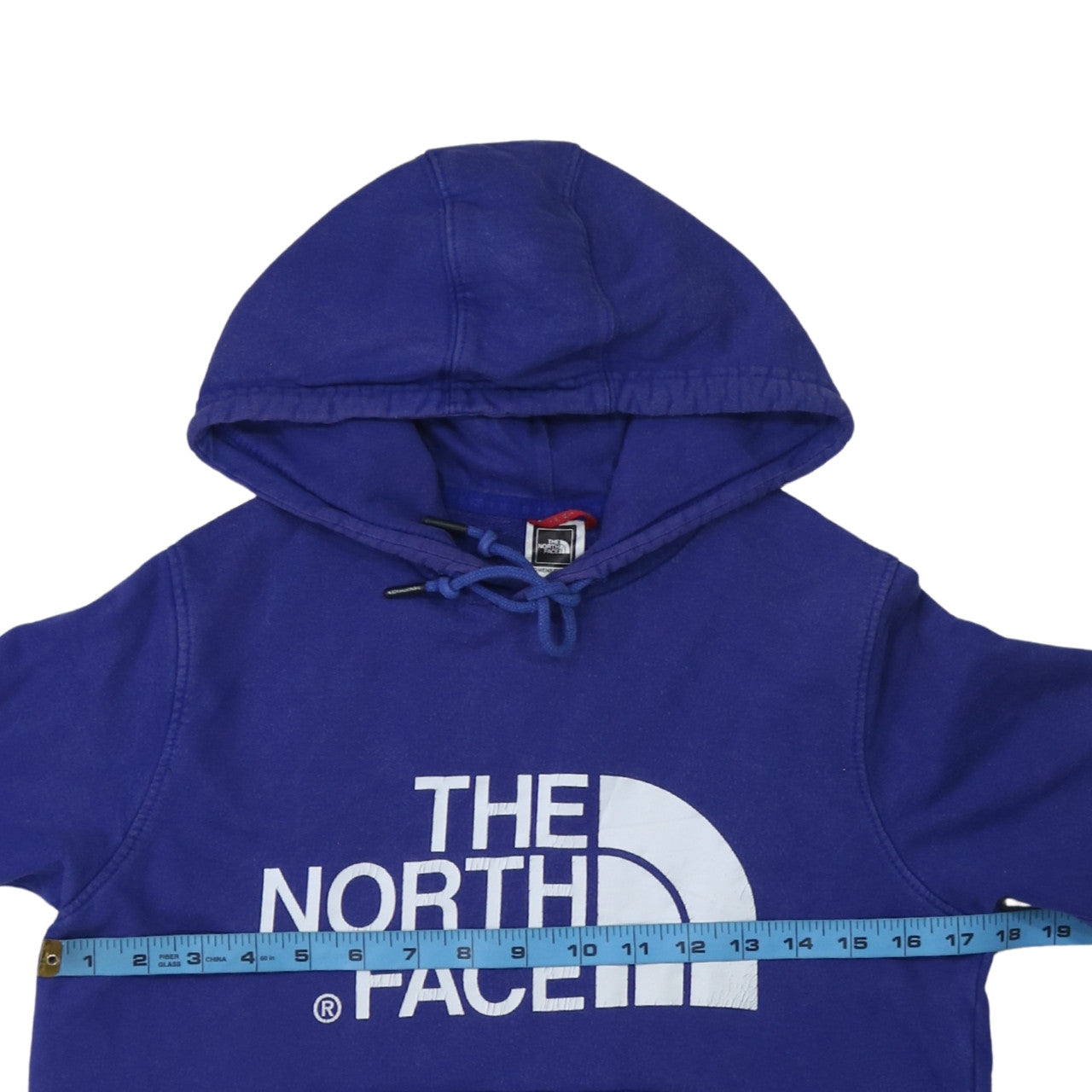 The North Face Womens Blue Pullover Hoodie Small Cotton Casual