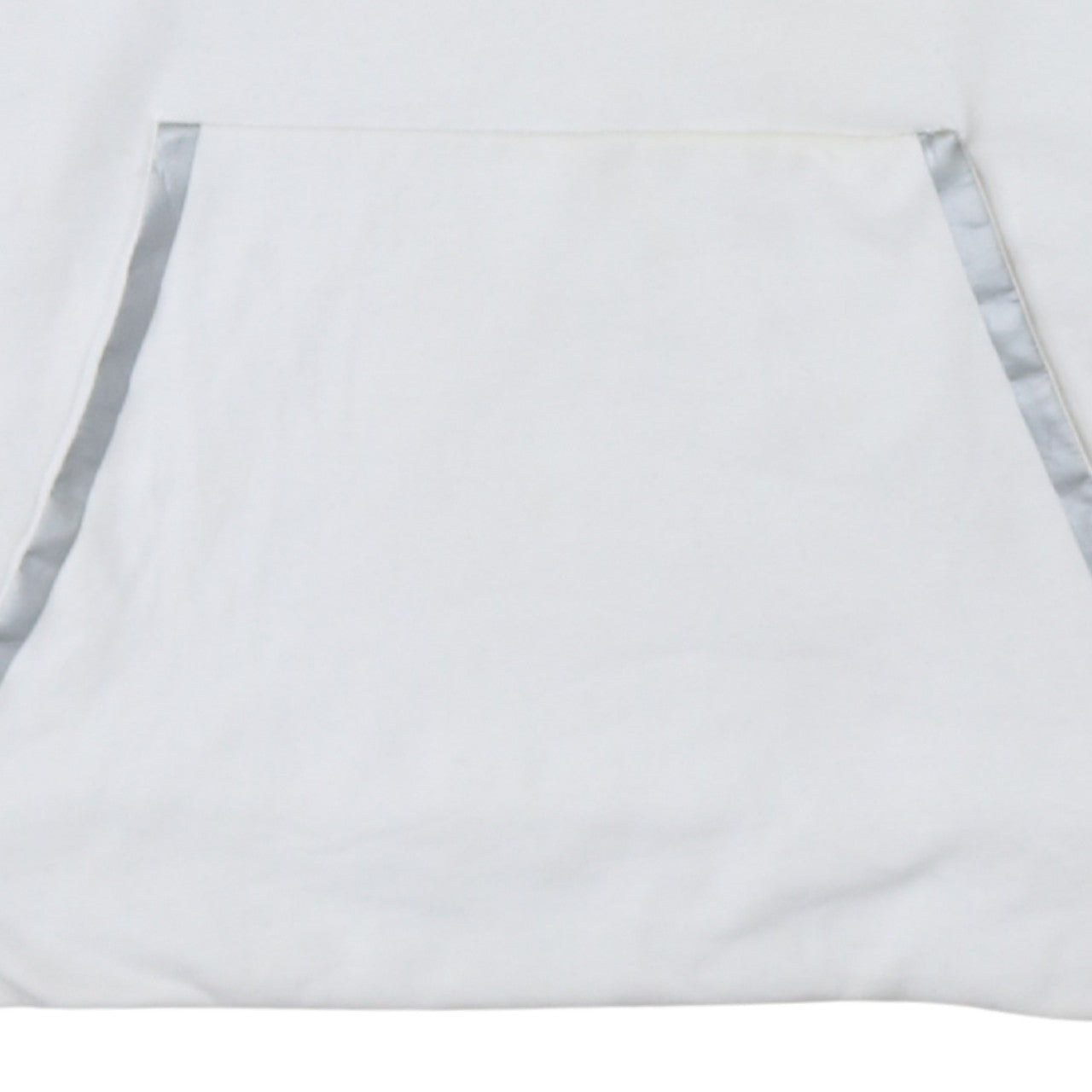 Calvin Klein Men’s White Pullover Hoodie Medium Logo Fleece