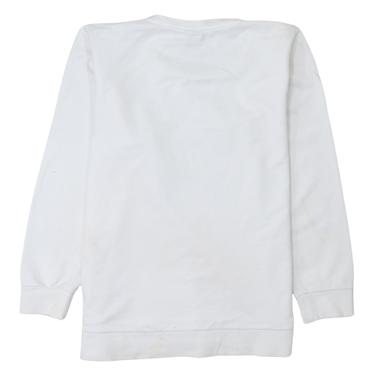 Paul & Shark Women White Size 14 Pullover Sweatshirt Crew Yachting Logo