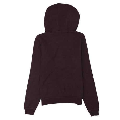 Nike Women's Burgundy Pullover Hoodie XS Cotton Blend Fleece
