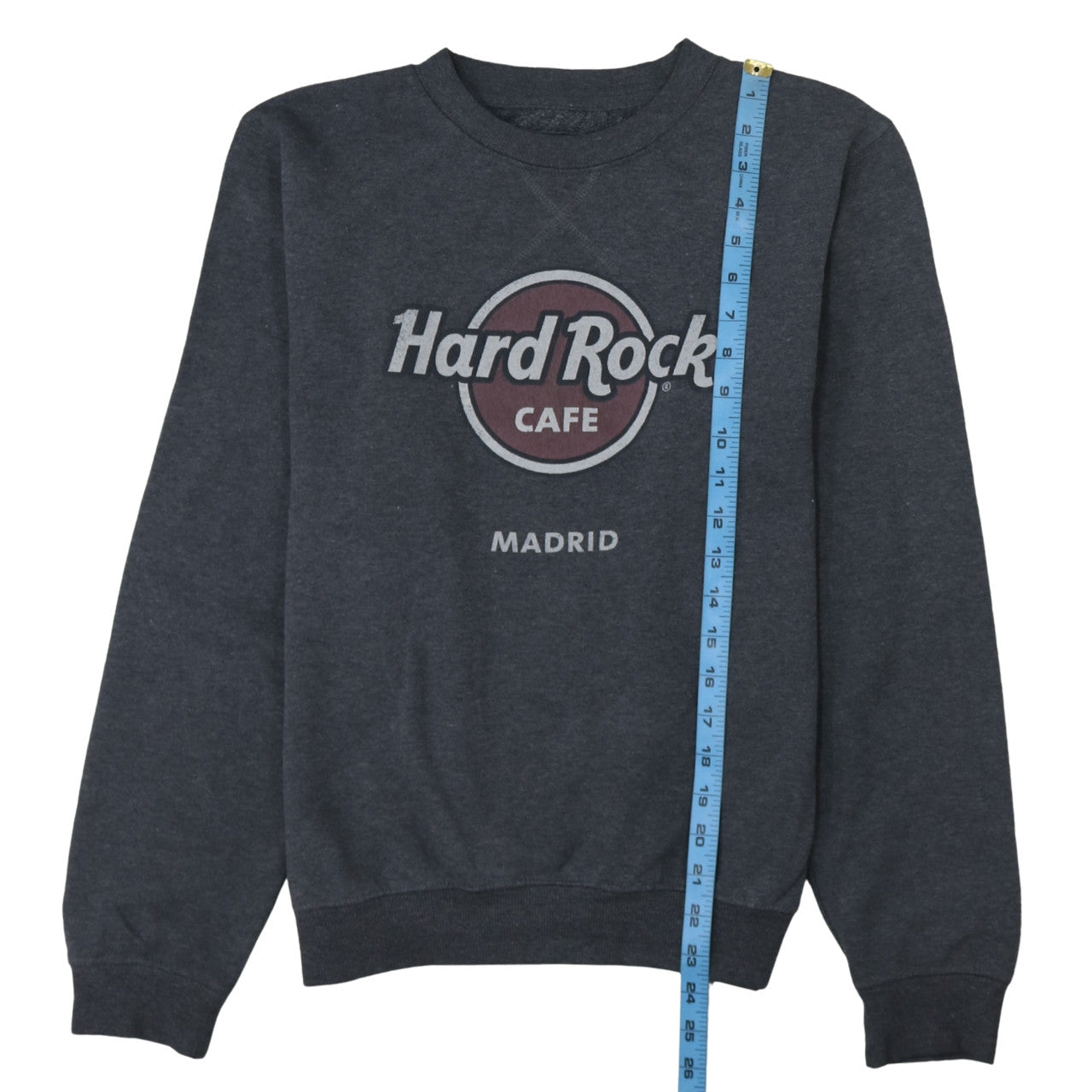 Hard Rock Cafe Madrid Women's Black Pullover Sweatshirt Medium