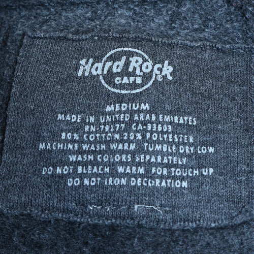 Hard Rock Cafe Madrid Women's Black Pullover Sweatshirt Medium