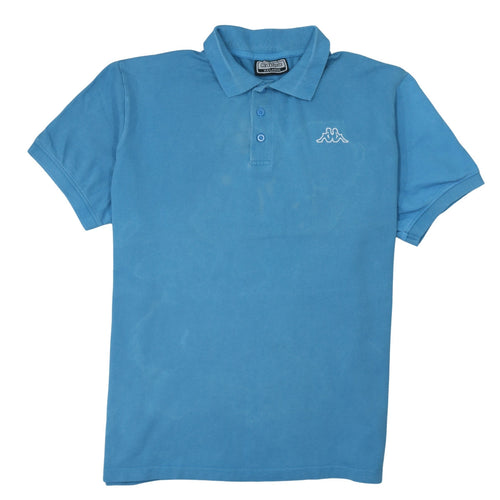 Kappa Men's Blue 2XL Polo Shirt Short Sleeve Cotton Sports Casual
