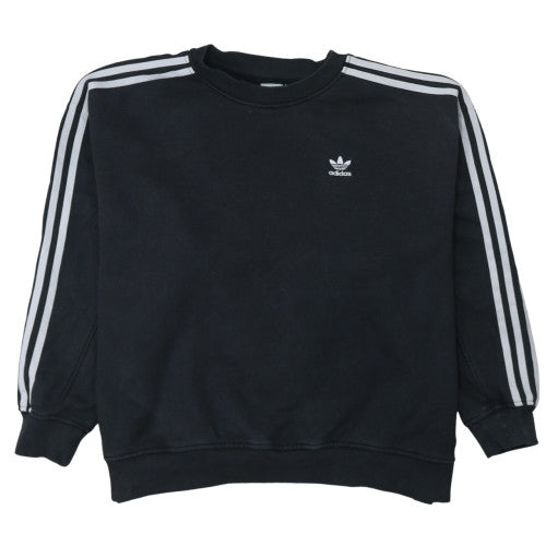 Adidas Womens Black XS Crew Neck Pullover Sweatshirt