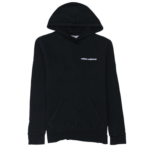Adidas Originals Men's Black Pullover Hoodie Size S Graphic Logo