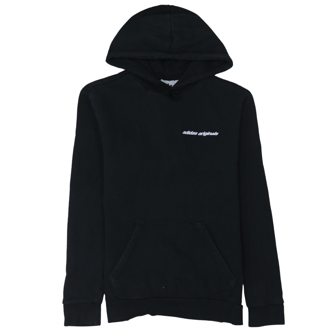 Adidas Originals Men's Black Pullover Hoodie Size S Graphic Logo
